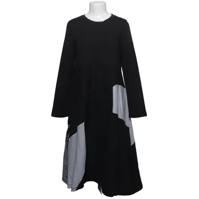 Kleid (Schwarz, Weiß) von Wendy Trendy Baumwolle, Elasthan, Polyamid, Polyester, Wolle