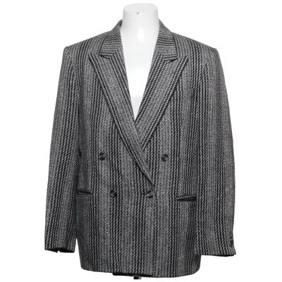 Kavaj (Grå, Svart) från Karl Peter's Polyester, Viskos, Ull