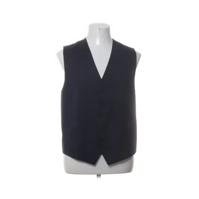 Outer vest (Blue) from Dressmann Elastane, Polyester, Viscose, Wool