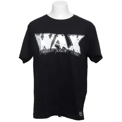 T-shirt (Zwart) van Wax Katoen