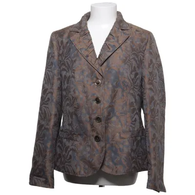 Blazer (Brown, Gray) from Walbusch Acrylic, Mohair, Polyamide, Polyester