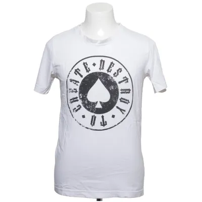 T-shirt (Vit, Svart) från John Richmond Bomull