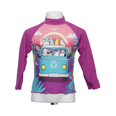 Swim shirt (Purple, Pink, Multicolored) from Speedo Elastane, Polyamide