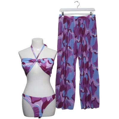 Ensemble de natation (Violet, Bleu, Multicolore) de Shein Élasthane, Polyester