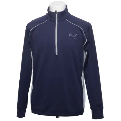 Fleece sweater (Blue, Gray) from Puma Polyester