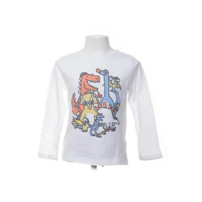 Long sleeve T-shirt (White, Multicolored) from Old Navy Cotton