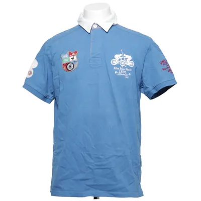 Rugbytrøje (Blå, Hvid) fra Chunk Clothing CO Bomuld