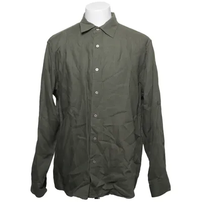 Shirt (Groen) van Uniqlo Linnen