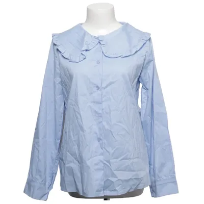 Blouse (Blue) from New Collection Cotton, Elastane
