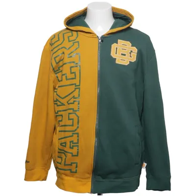 Huvtröja (Gul, Grön, Flerfärgad) från Mitchell & Ness Bomull, Polyester