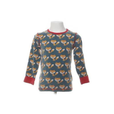 Långärmad t-shirt (Blå, Röd, Flerfärgad) från Maxomorra Ekologisk bomull, Elastan