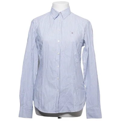 Shirt (Blauw, Wit) van GANT Katoen, Elastaan
