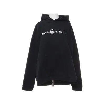 Huvtröja (Svart) från Sail Racing Återvunnen bomull, Återvunnen polyester