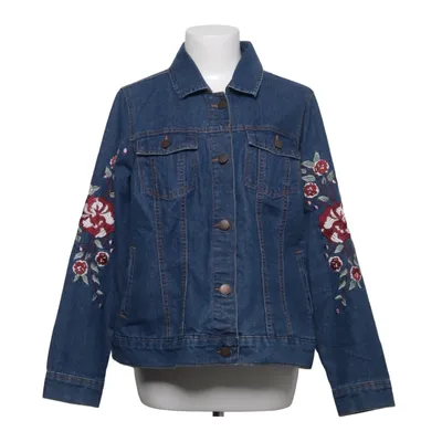 Denim jacket (Blue, Multicolored) from Evans Cotton, Polyester
