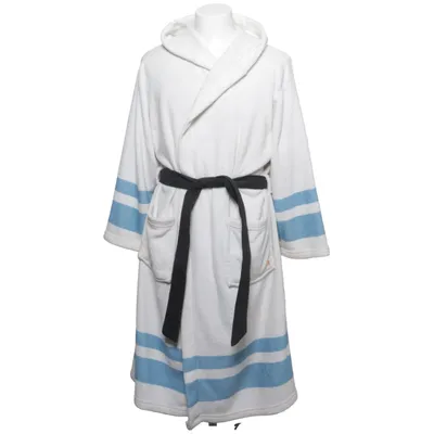 Bathrobe (White, Blue) from Seasons