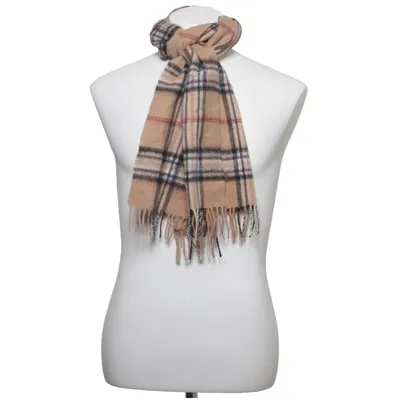 Schal (Beige, Schwarz, Rot) von Amanda Christensen