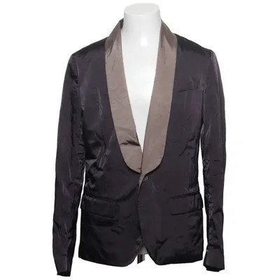 Veste de smoking (Gris, Beige) de Diesel Black Gold Cuir, Polyamide