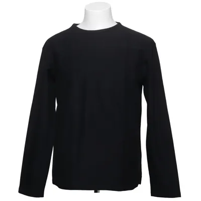 Langarmshirt (Schwarz) von Uniqlo Baumwolle