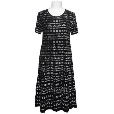 Kjole (Sort, Hvid) fra 'S MaxMara Polyester, Viscose
