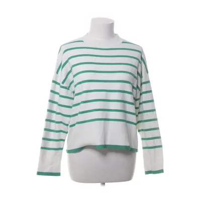 Tröja (Vit, Grön) från Mango Polyamid, Polyester, Viskos