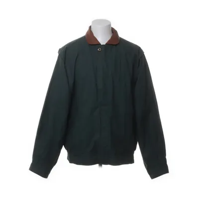 Jacka (Grön) från GANT Bomull, Skinn, Polyester