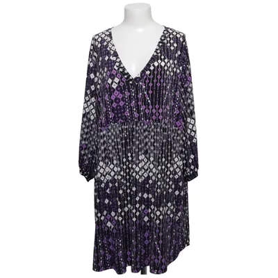 Klänning (Lila, Svart, Vit) från XLNT Woman Elastan, Polyester