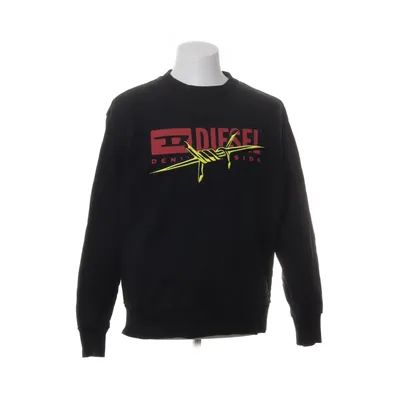 Collegetröja (Svart) från Diesel Bomull