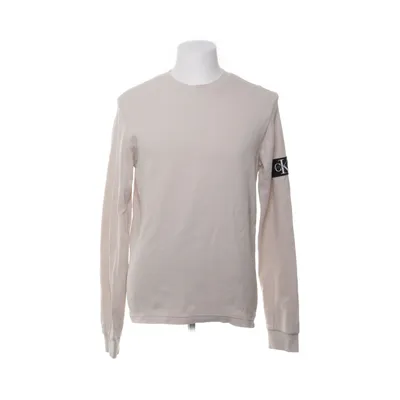Sweatshirt (Beige) van Calvin Klein Jeans Katoen