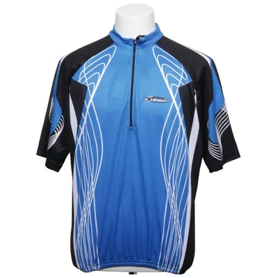 Cykeltröja (Blå, Svart, Vit) från Rider Polyester