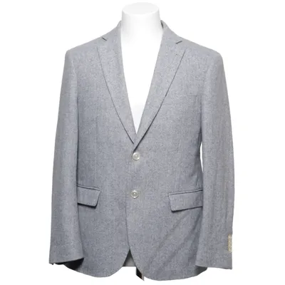 Blazer (Gray) from Linus Polyester, Viscose, Wool