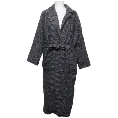 Frakke (Sort, Hvid) fra Dr. Denim Polyester, Uld
