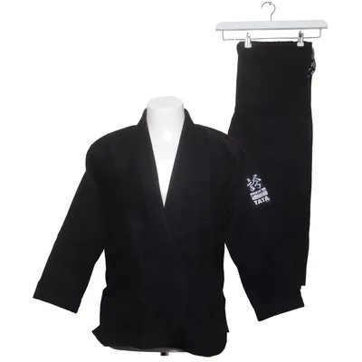 Vechtsport uniform (Zwart) van Tatami Katoen