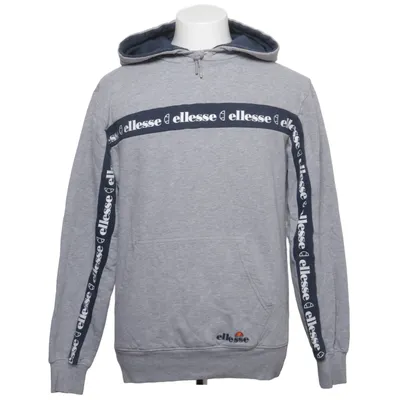 Sweat à capuche (Gris, Bleu) de Ellesse Coton, Polyester