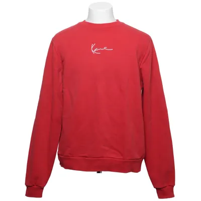 Sweatshirt (Rouge) de Karl Kani Coton, Polyester