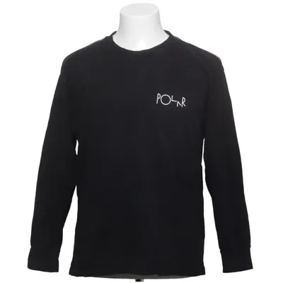 T-shirt à manches longues (Noir) de Polar Skate Co. Coton