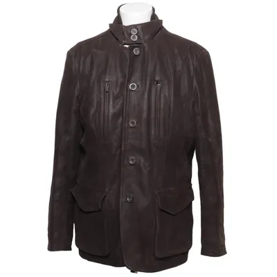 Läderjacka (Brun) från Marlboro Classics Skinn