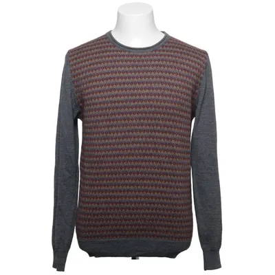 Sweater (Grå, Flerfarvet) fra BOB Akryl, Uld