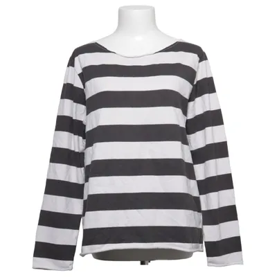 Lange mouwen shirt (Grijs, Wit) van Juvia Katoen, Polyester