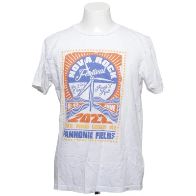 T-shirt (Blanc, Multicolore) de Earth Positive Coton biologique
