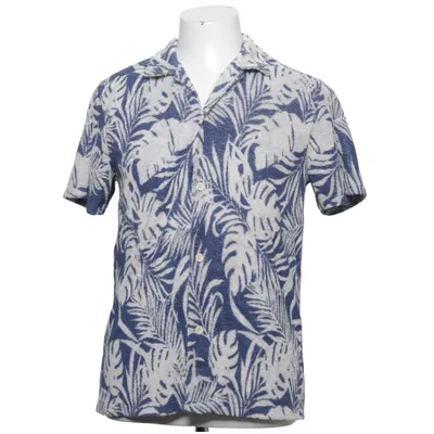 Korte mouwen shirt (Blauw, Wit) van East West Katoen, Polyester