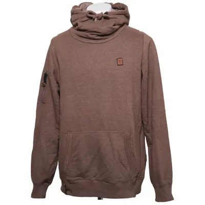 Sweat à capuche (Marron) de Naketano Coton, Polyester