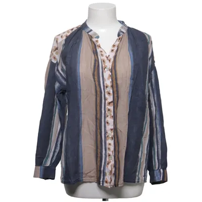 Bluse (Blau, Beige, Mehrfarbig) von Johanna Baumwolle