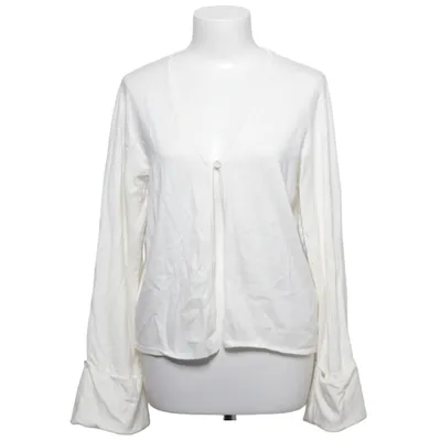 Cardigan (Wit) van Gina Tricot Polyamide, Viscose
