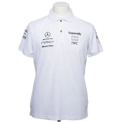 Polo shirt (White) from Spirit Of Racing Recycled polyester