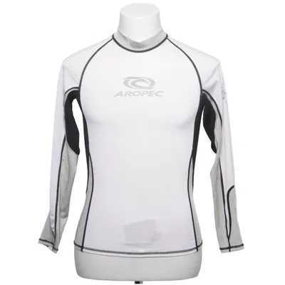 Swim shirt (White, Gray, Black) from Aropec Elastane, Polyamide