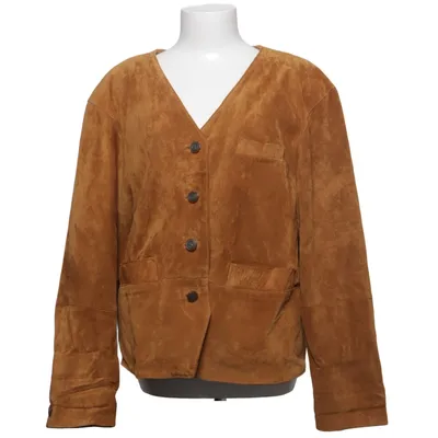 Leren jack (Bruin) van Bigarreau Leer, Polyester
