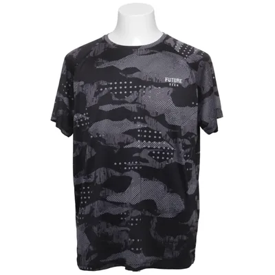 T-shirt (Sort, Grå) fra Ergeenomixx Elastan, Polyester