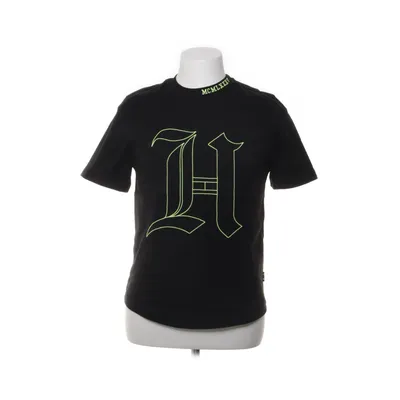 T-shirt (Zwart, Groen) van Lewis Hamilton x Tommy Hilfiger Katoen