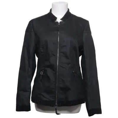 Veste (Noir) de Ricarda M Coton, Élasthane, Polyester