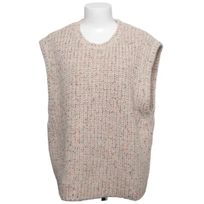 Slipover (Beige, Flerfarvet) fra Munthe Akryl, Alpacauld, Polyamid, Viscose